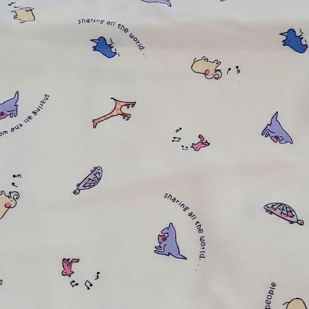 Carters John Lennon receiving Blanket Yellow 2001 sharing all the world Y2K yoko